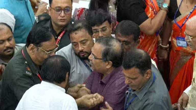 Chaos In Bengal Assembly As Kunal Ghosh Removed By Marshals