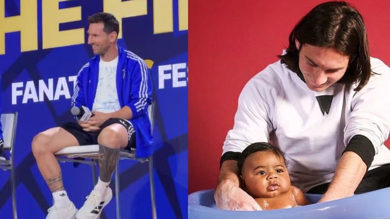 Lionel Messi Reacts to Viral Photo With Baby Lamine Yamal Ahead of FIFA World Cup 2026 Final