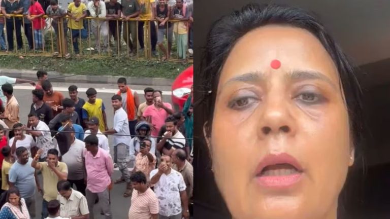 Mahua Moitra Alleges Attack by 'BJP Goons'