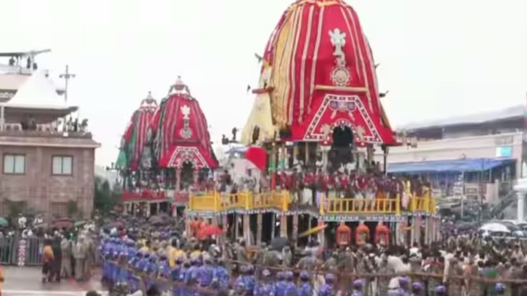 Millions Celebrate Jagannath Rath Yatra as Grand Chariot Festival Begins in Puri