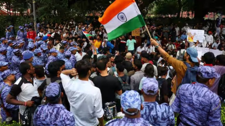 Plainclothes Personnel At Protest Spark Questions As Police File FIRs