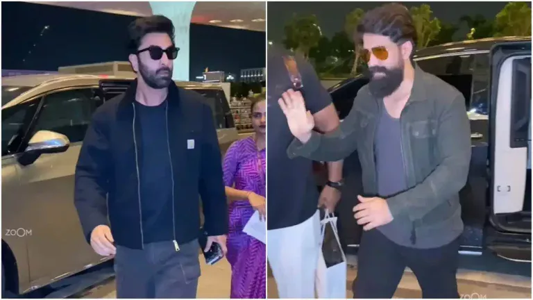 Ranbir Kapoor Sports 'Tiranga' Brooch, Yash Goes Bold With 'Trishul' Pin As Ramayana: Part 1 Team Shines At San Diego Comic-Con