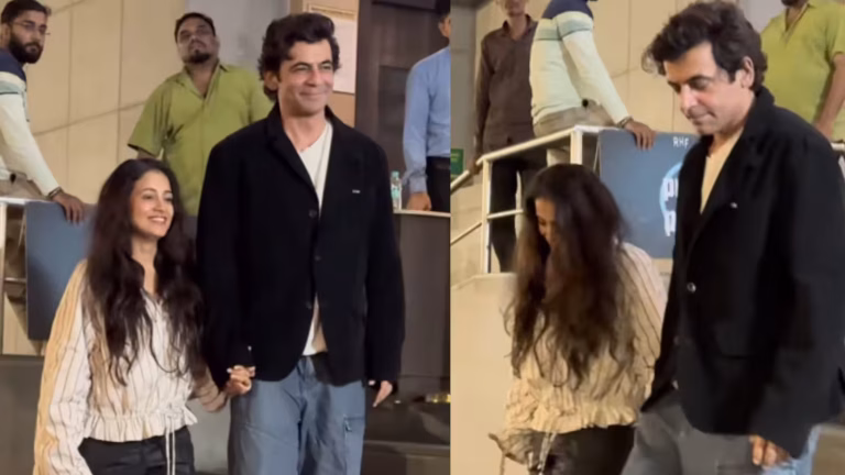 Sunil Grover Makes Rare Appearance With Wife Aarti Grover