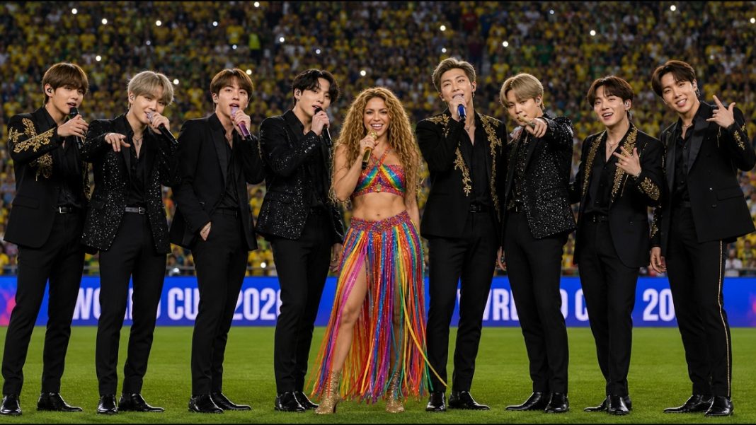 Shakira, BTS Light Up Historic FIFA World Cup 2026 Halftime Show With Spectacular Performances