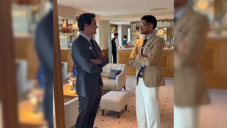 Shubman Gill Meets Roger Federer At Wimbledon As Royal Box Appearance Goes Viral