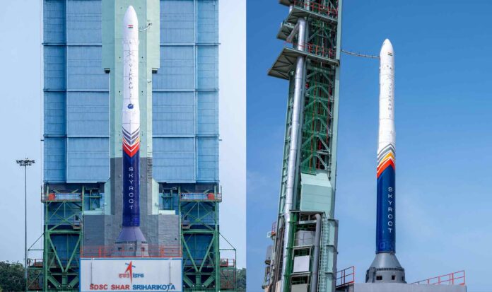 Skyroot’s Vikram-1 Set for Historic Launch, Targets 450-km Low Earth Orbit
