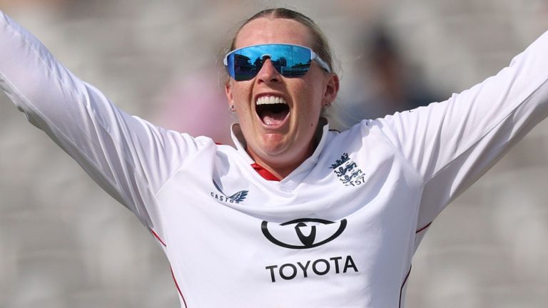 IND-W vs ENG-W Test: Sophie Ecclestone Claims Five-Wicket Haul Despite India's Dominant Position at Lord's
