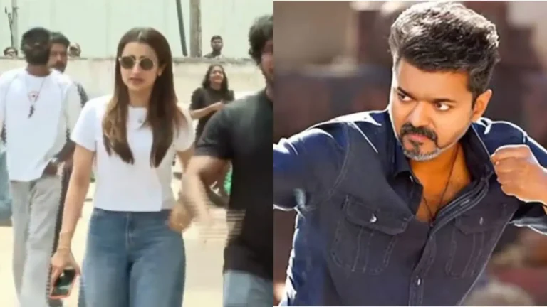 Trisha Krishnan Watches Vijay's Jana Nayagan On Day 1, Her Happy Post-Screening Picture Goes Viral