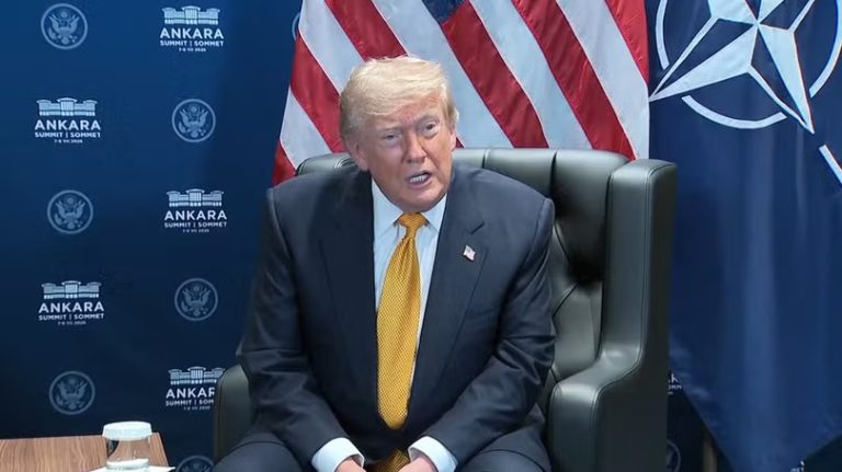Trump Shares Video Of Fresh US Strike On Iran Airbase, Warns Of '20 Times Harder' Military Response