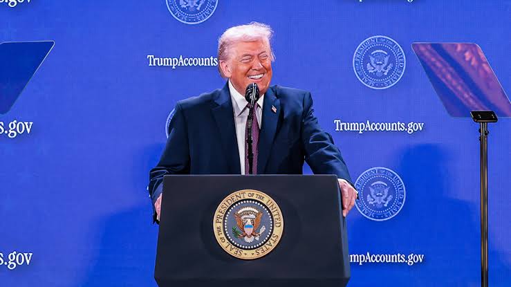 Trump Announces First Deposits Into 'Trump Accounts' For Newborn Americans