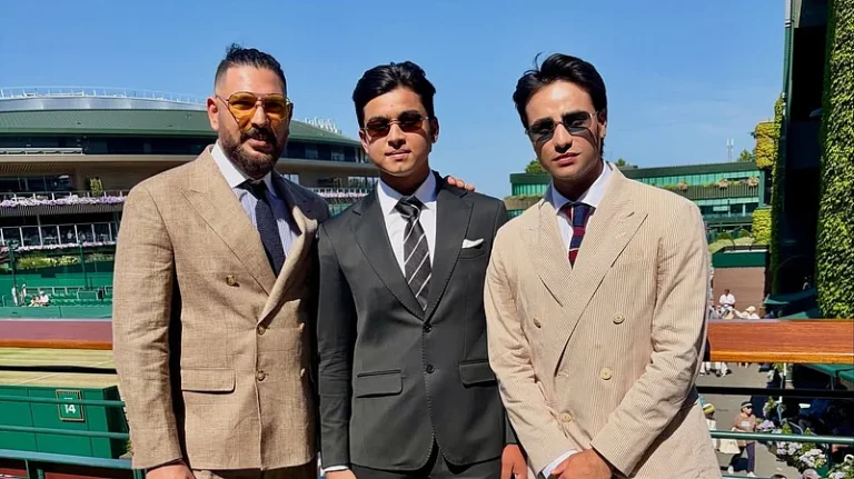 Yuvraj Singh Calls Vaibhav Sooryavanshi 'Boss Baby' After Meeting Him For The First Time At Wimbledon 2026