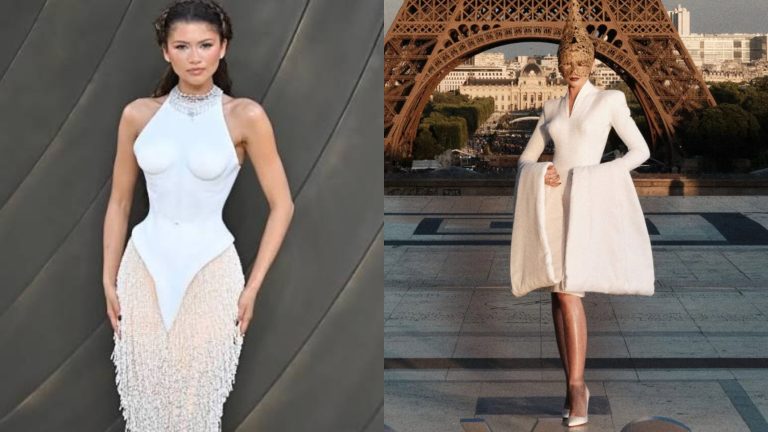 Zendaya Revives Rare 1997 Alexander McQueen's Givenchy Couture At The Odyssey Paris Premiere