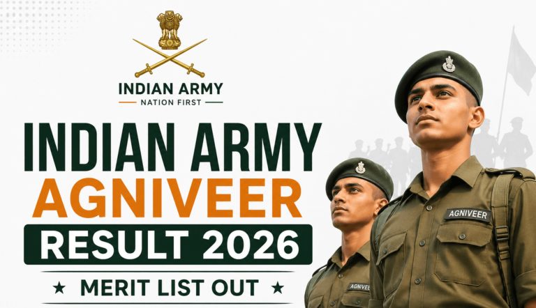 Indian Army Agniveer Result 2026 Declared At joinindianarmy.nic.in; Check ARO-Wise Merit List PDF And Next Steps