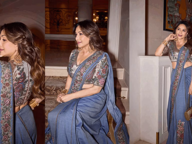 Sarees To Pantsuits: 5 Times Madhuri Dixit Showed Effortless Style And Power Dressing