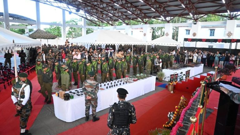 46 KCP-PWG Militants Surrender In Manipur Under Rehabilitation Scheme