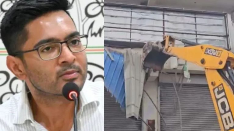 Bulldozers Roll On Abhishek Banerjee-Linked TMC Office In Bengal