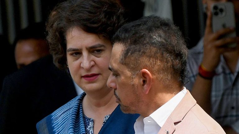 BJP Targets Priyanka, Robert Vadra Over Uttarakhand Land Row
