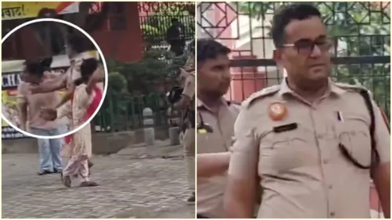 Delhi Police Removes Senior Officer Seen Slapping Woman Protester During CJP's 'Chalo Sansad' March