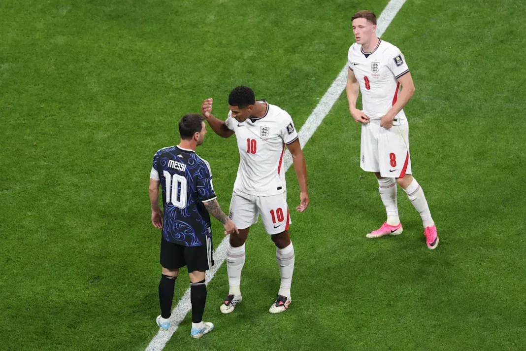 Lionel Messi's Calm Response to Jude Bellingham's On-Field Provocation Goes Viral After Argentina's Win
