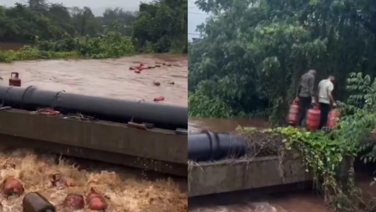3,000 LPG Cylinders Swept Away In Maharashtra Floods