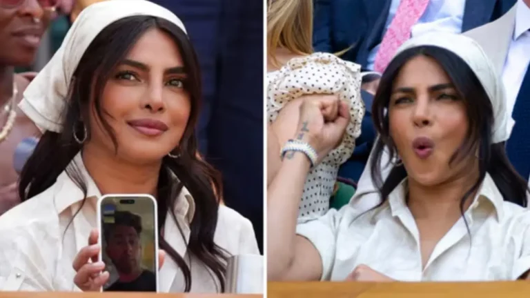 Priyanka Chopra Turns Heads at Wimbledon, FaceTimes Nick Jonas from the Royal Box