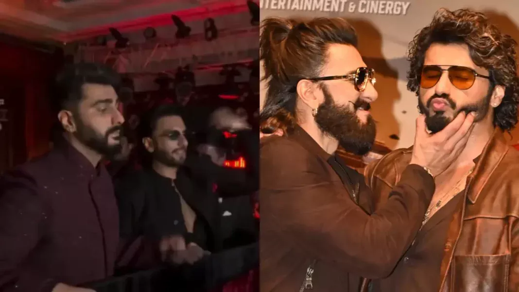 Ranveer Singh & Arjun Kapoor Recreate 'Tune Maari Entriyaan' At Anshula Kapoor's Reception, Fans Get Nostalgic
