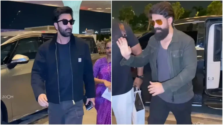 Ranbir Kapoor Sports 'Tiranga' Brooch, Yash Goes Bold With 'Trishul' Pin As Ramayana: Part 1 Team Shines At San Diego Comic-Con