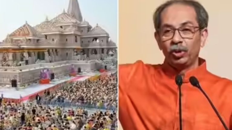 Uddhav Alleges BJP Using Ram Temple Funds Politically