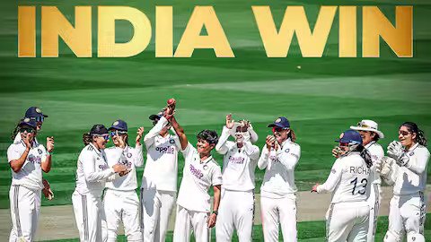 India Create History With 270-Run Victory Over England In Landmark Women's Test At Lord's